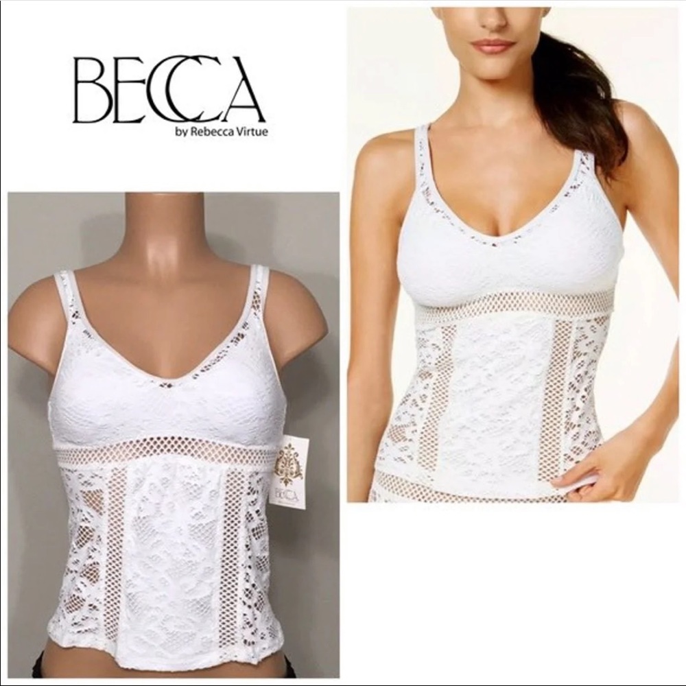 Becca swim tankini top